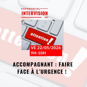 Accompagnant faire face à l'urgence !