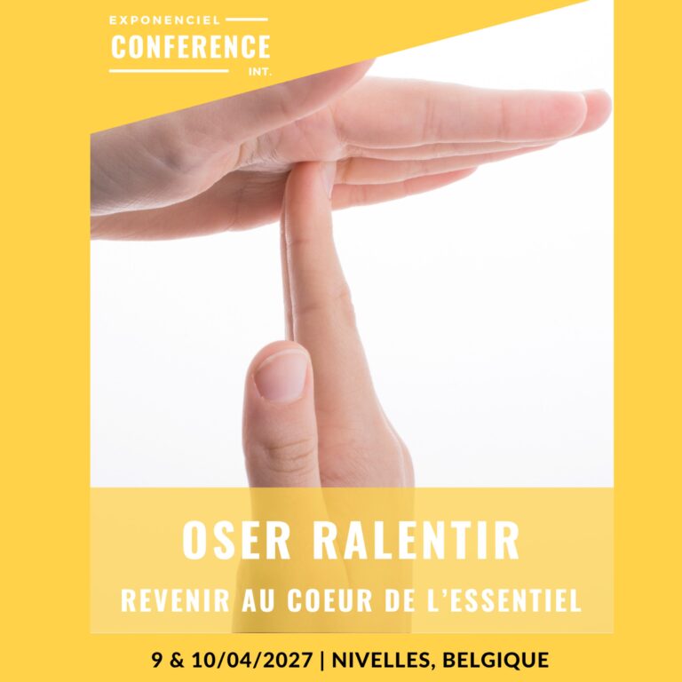 ExponenCiel Int. - Conférence 2027 Oser ralentir